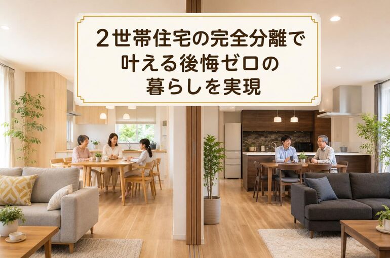 2世帯住宅 完全分離